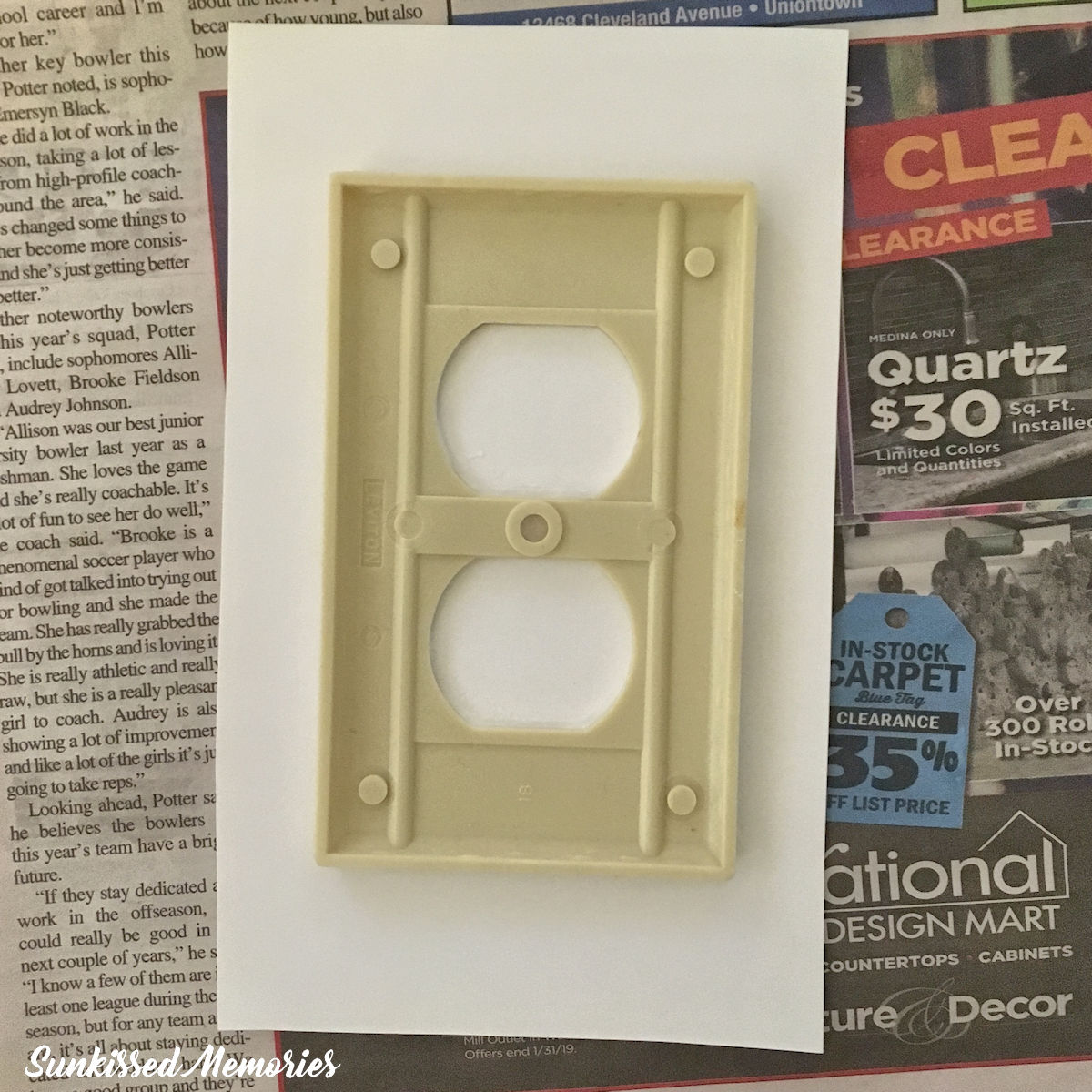 Make-It Monday: DIY Covered Switch Plates